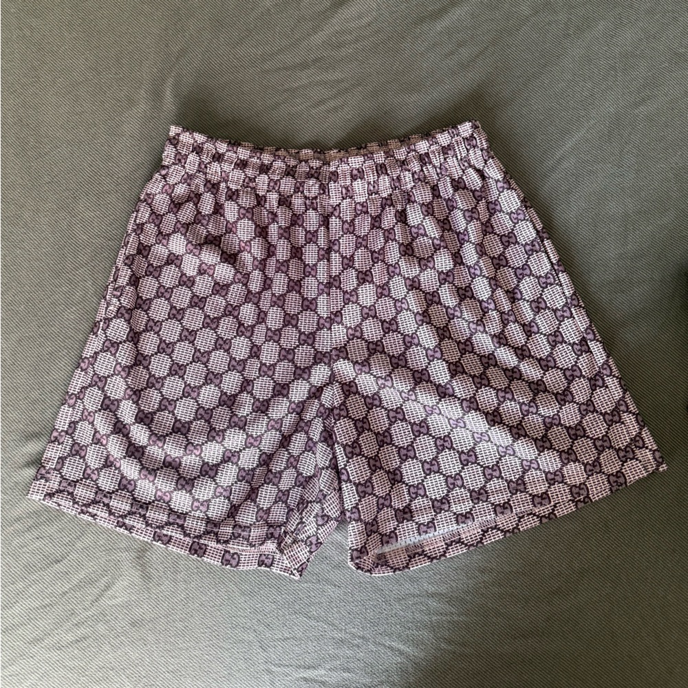 Bravest Studios pink Patterned Shorts